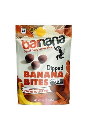 Dipped Banana Bites & Dark Chocolate