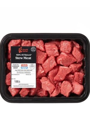 100% All Natural Fresh Stew Meat 5oz
